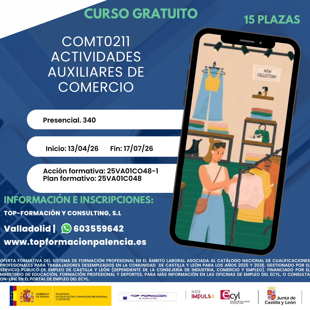 ACTIVIDADES AUXILIARES DE COMERCIO